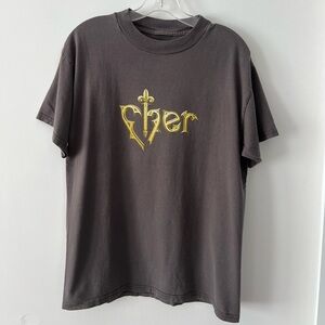 Cher Charcoal Gray T-Shirt